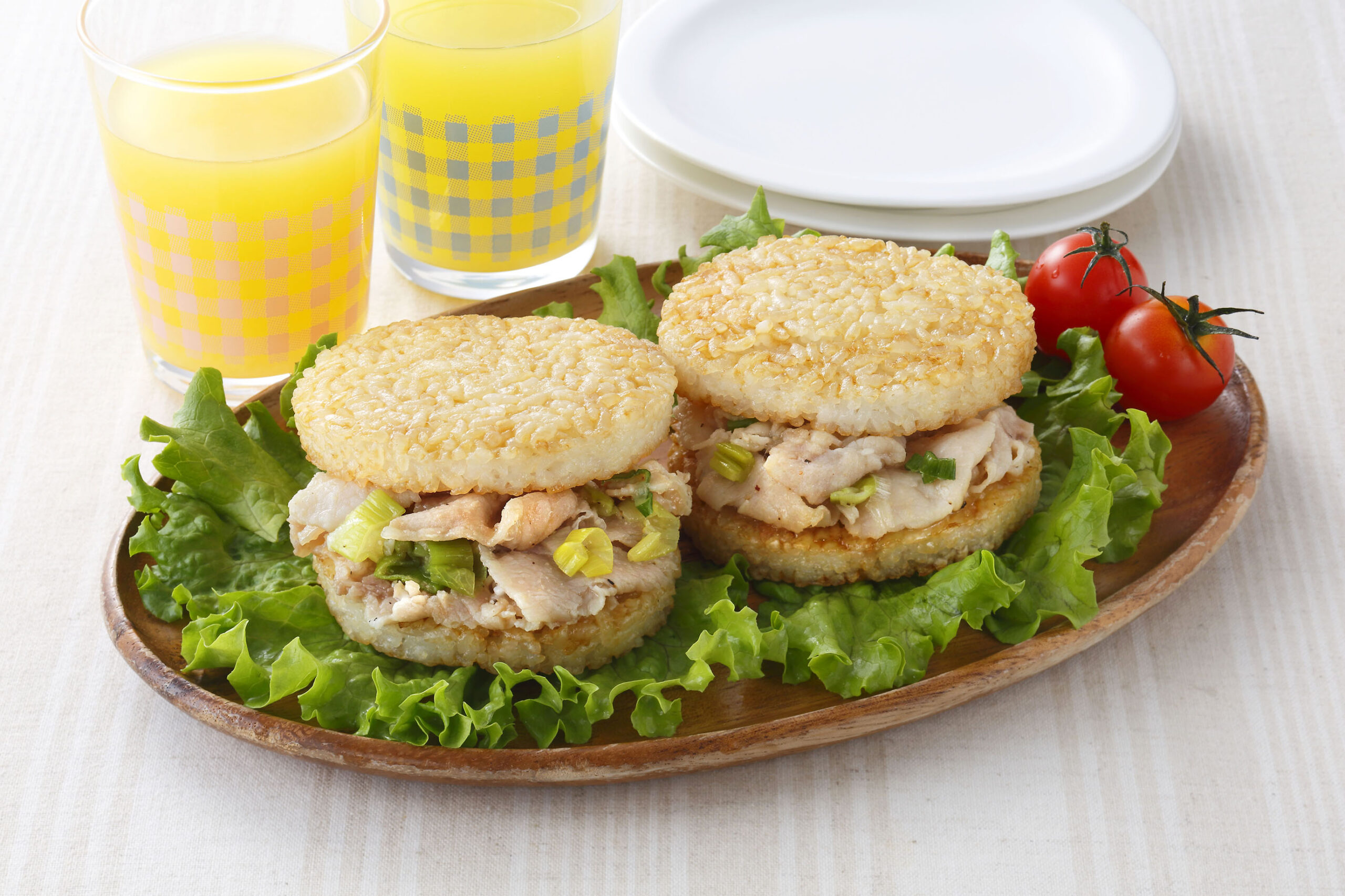 調理 435561 ライスバーガー（ねぎ塩豚焼肉）５７５ｇ（５個）②